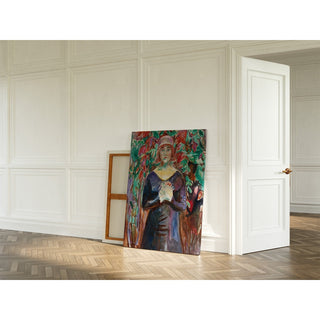 Reproduction Modèle dans le jardin - Edvard Munch