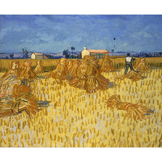 Reproduction Moisson de blé en Provence - Vincent van Gogh