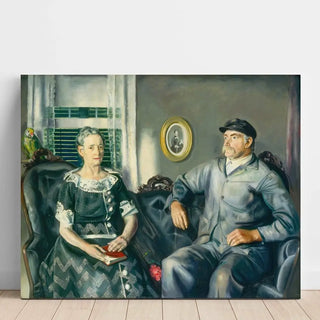 Reproduction Mr. and Mrs. Phillip Wase - George Wesley Bellows