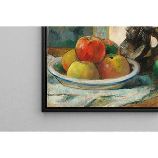 Reproduction Nature morte avec pommes, une poire et une cruche portrait en céramique - Paul Gauguin
