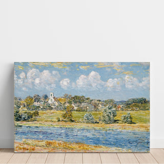 Reproduction Paysage à Newfields, New Hampshire - Childe Hassam
