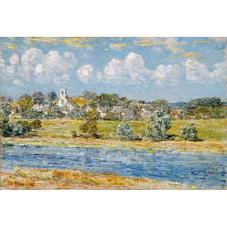 Reproduction Paysage à Newfields, New Hampshire - Childe Hassam