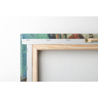 Reproduction Paysage avec maisons - Konrad Mägi