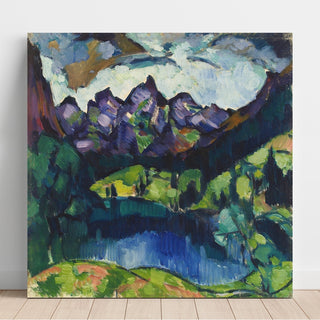 Reproduction Paysage d'Obersdorf - Konrad Mägi