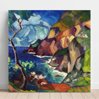 Reproduction Paysage de Capri - Konrad Mägi