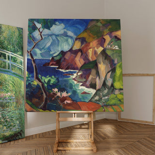 Reproduction Paysage de Capri - Konrad Mägi