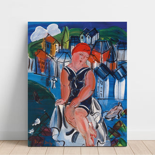 Reproduction Petite baigneuse à Sainte-Adresse - Raoul Dufy
