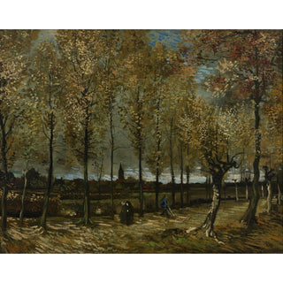 Reproduction Peupliers près de Nuenen - Vincent van Gogh