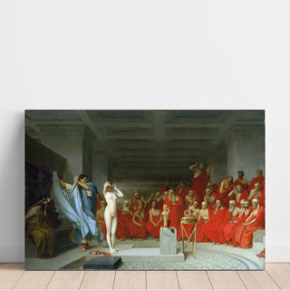 Reproduction Phryné révélée devant l'aréopage - Jean Léon Gérôme