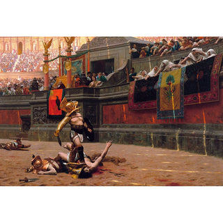 Reproduction Pollice Verso - Jean-Léon Gérôme