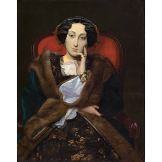 Reproduction Portrait d'une femme - Jean-Léon Gérôme