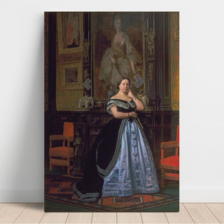 Reproduction Portrait de Charlotte de Rothschild - Jean-Léon Gérôme