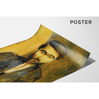 Reproduction Portrait de Miezystaw Zborowski - Moïse Kisling