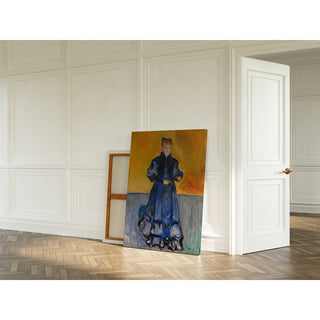Reproduction Portrait de Mme Förster-Nietzsche - Edvard Munch