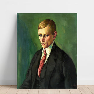 Reproduction Portrait of a Man - Konrad Mägi