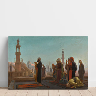 Reproduction Prière du soir, Le Caire - Jean-Léon Gérôme