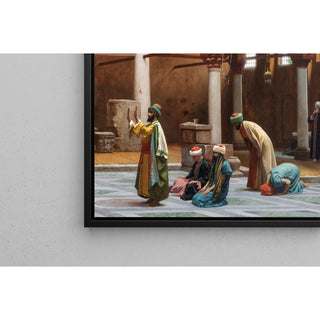 Reproduction Prières à la mosquée - Jean-Léon Gérôme