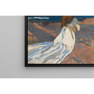 Reproduction Rentrant la voile, plage de Valence - Joaquín Sorolla