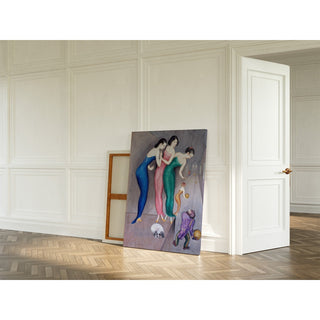 Reproduction Rêves et fantaisies n° 1 The Skittle Alley - Nils Dardel
