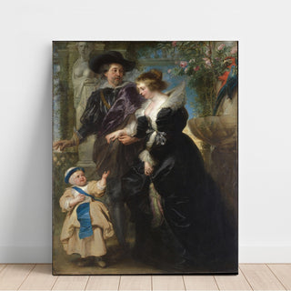Reproduction Rubens, sa femme Helena Fourment et leur fils Frans - Peter Paul Rubens