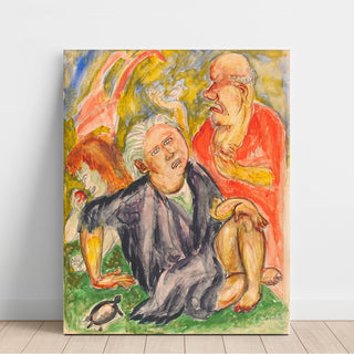 Reproduction Samtal - Nils Dardel