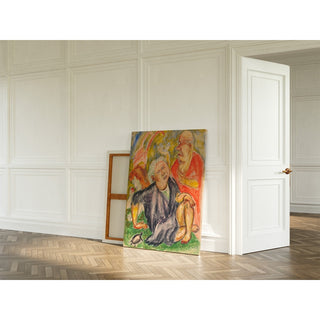 Reproduction Samtal - Nils Dardel