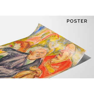 Reproduction Samtal - Nils Dardel