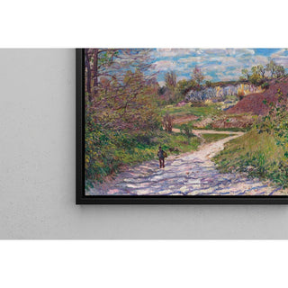 Reproduction Soleil d'hiver à Veneux-Nadon - Alfred Sisley