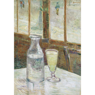 Reproduction Table de café avec absinthe - Vincent van Gogh