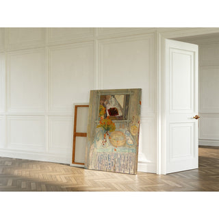 Reproduction Table de toilette et miroir - Pierre Bonnard