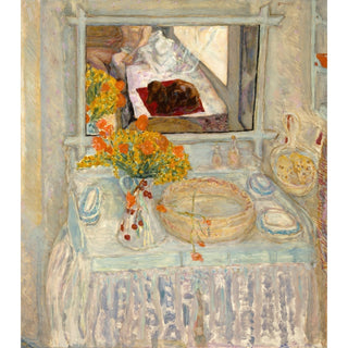 Reproduction Table de toilette et miroir - Pierre Bonnard
