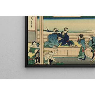 Reproduction Tokaido Yoshida - Katsushika Hokusai