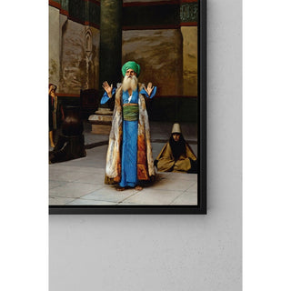 Reproduction Un sultan à la prière - Jean-Léon Gérôme
