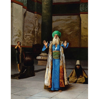 Reproduction Un sultan à la prière - Jean-Léon Gérôme