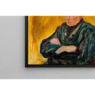 Reproduction Un vieil homme - Edvard Munch
