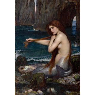 Reproduction Une Sirène - John William Waterhouse