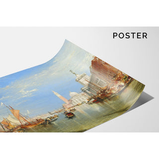 Reproduction Venise - La Dogana et San Giorgio Maggiore- Joseph Mallord William Turner