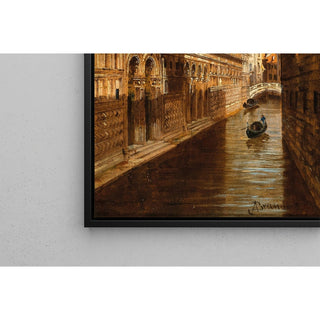 Reproduction Venise, le pont des Soupirs - Antonietta Brandeis