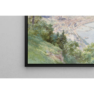 Reproduction Vue de Bregenz et du lac de Constance - Edward Theodore Compton