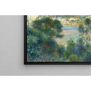 Reproduction Vue de Monte Carlo depuis le Cap Martin - Pierre-Auguste Renoir