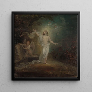 Résurrection du Christ, esquisse de retable - Robert Wilhelm Ekman