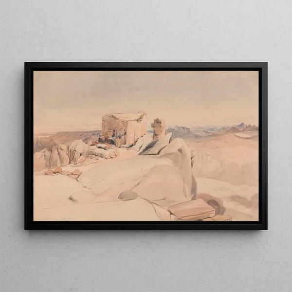 Rev Edward Thomas Daniell - Summit of Mount Sinai or Jebel Musa.webp