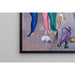 Maalauksen jäljennös Rêves et fantaisies n° 1 (The Skittle Alley) - Nils Dardel