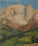Mont Blanc Seen from Combloux - Regnault Sarasin — näkymä teoksesta