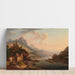 Maalauksen jäljennös Rheinlandschaft - Christian Georg Schütz the Elder