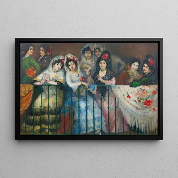 Ricard Canals i Llamb - A Balcony At The Bullfight.webp