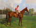 Titina avec le jockey Bernard Carlslake - Richard Benno Adam — näkymä teoksesta