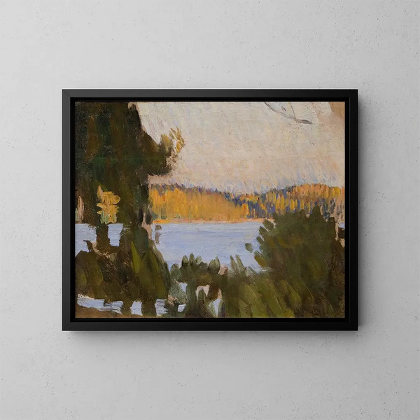 Ranta Sbyholmista - Richard Bergh — kehystetty taideteos seinällä