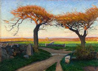 Hallandin maisemasta - Richard Bergh — näkymä teoksesta