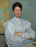 Portrait de Gerda Bergh, la seconde épouse de l'artiste - Richard Bergh — näkymä teoksesta